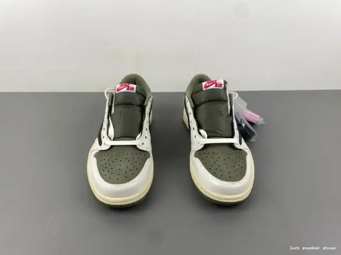 Reps LUCY DM7866-200 OG LOW JORDAN SCOTT 1 AIR X TRAVIS OLIVE MEDIUM 0617